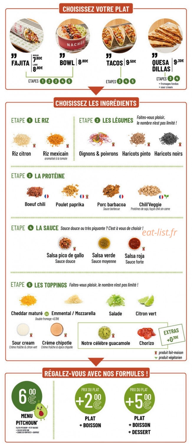 Nachos — carte page 1