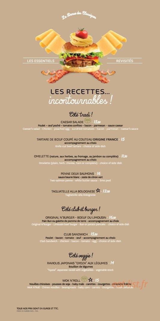 Novotel — carte page 4