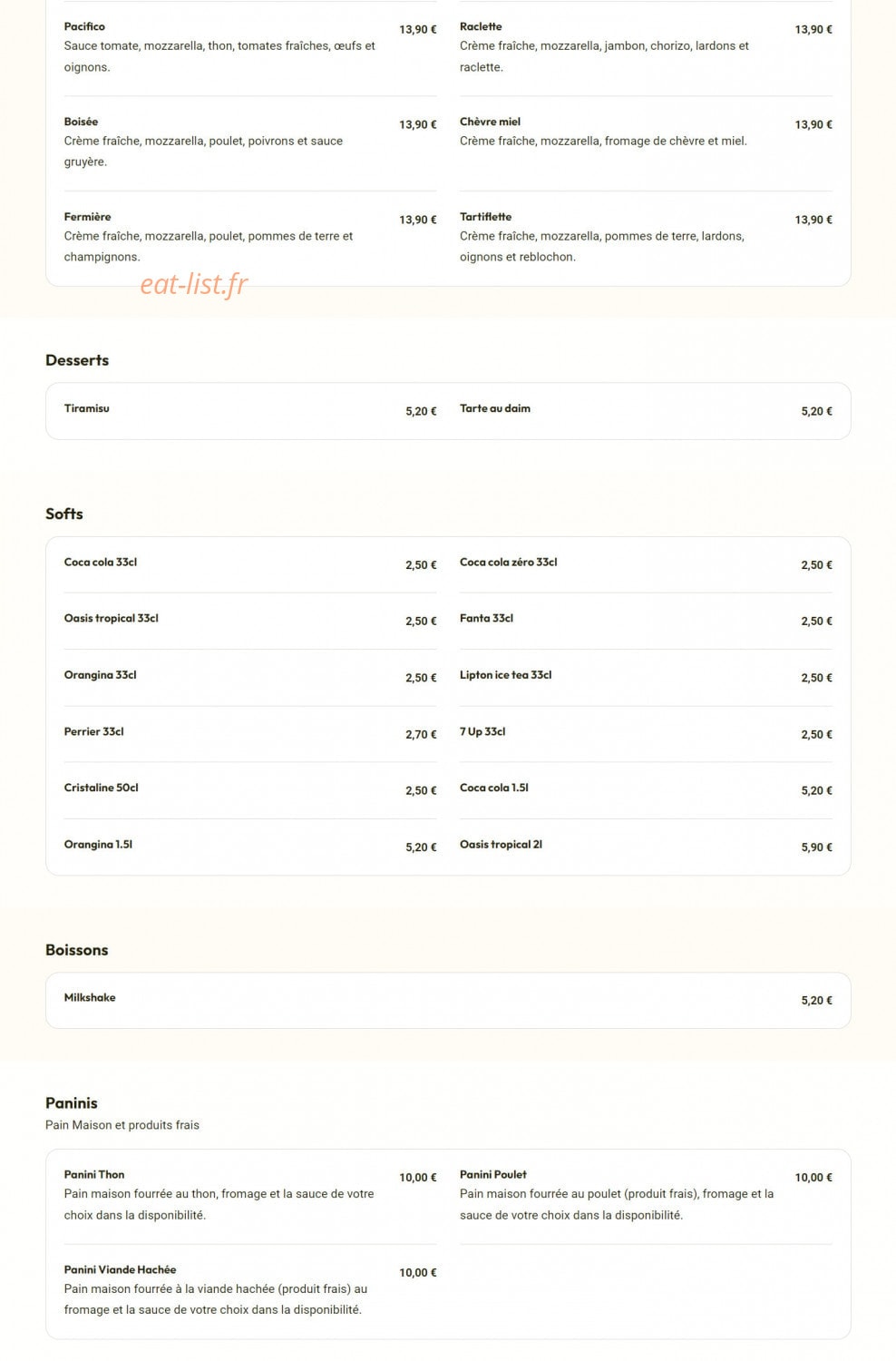Number One — carte page 2