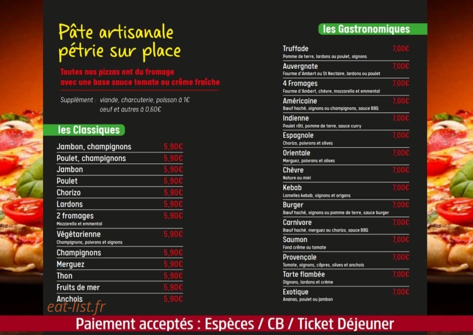 Pizz'Eco — carte page 2
