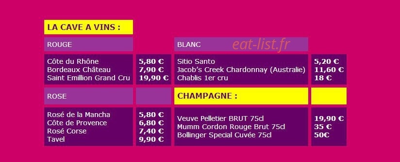 Pizza et Basta — carte page 7