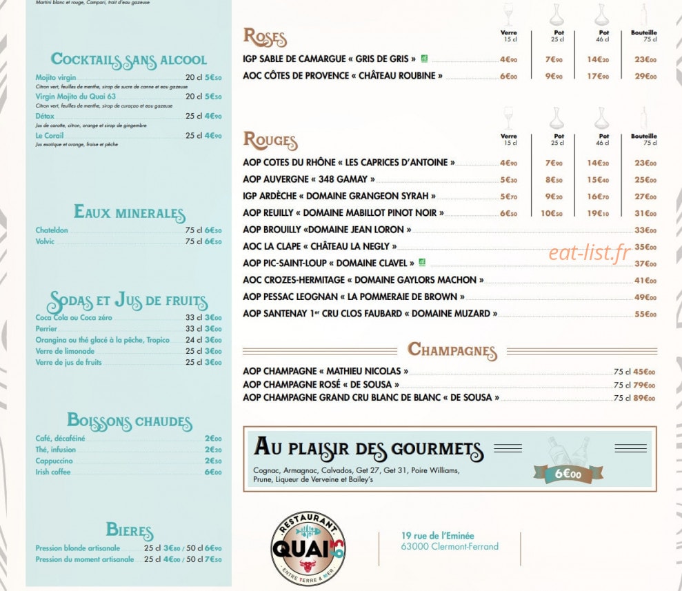 Quai 63 — carte page 5