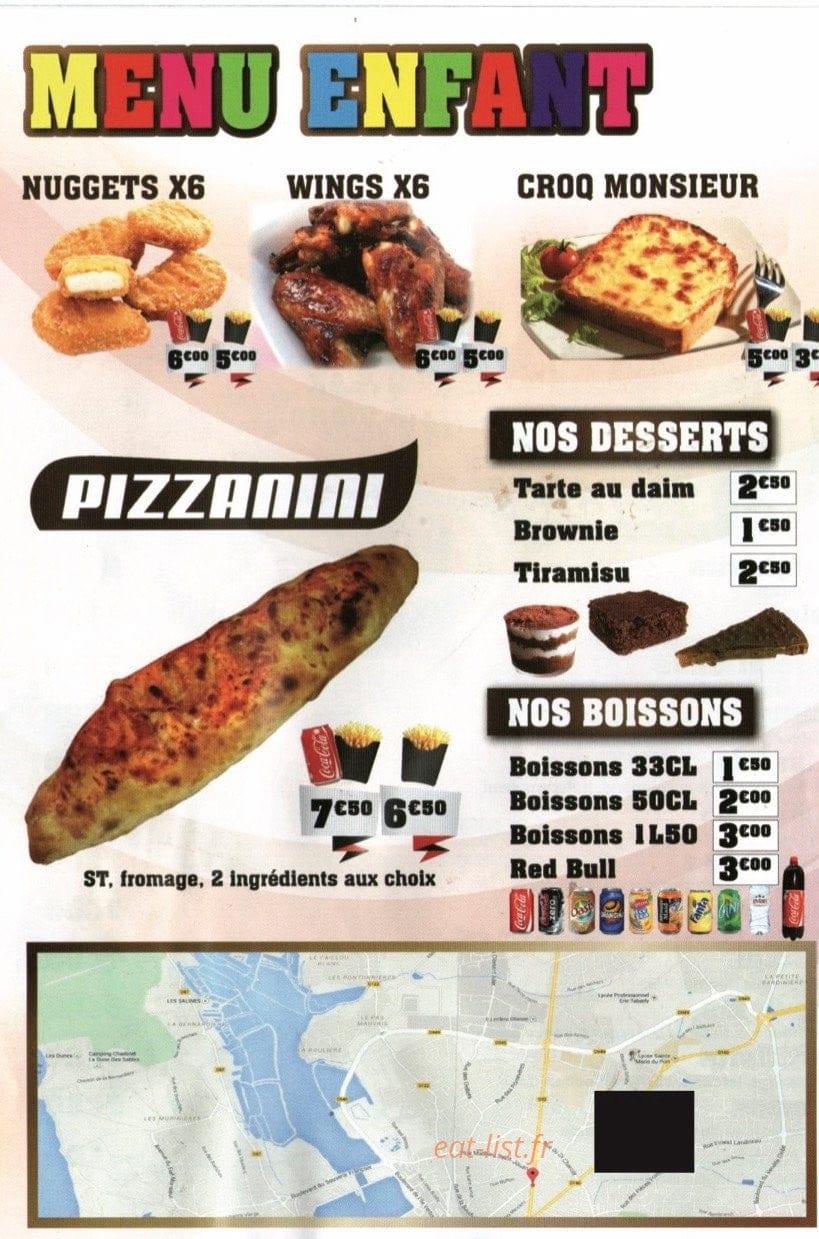Royal Kebab — carte page 3