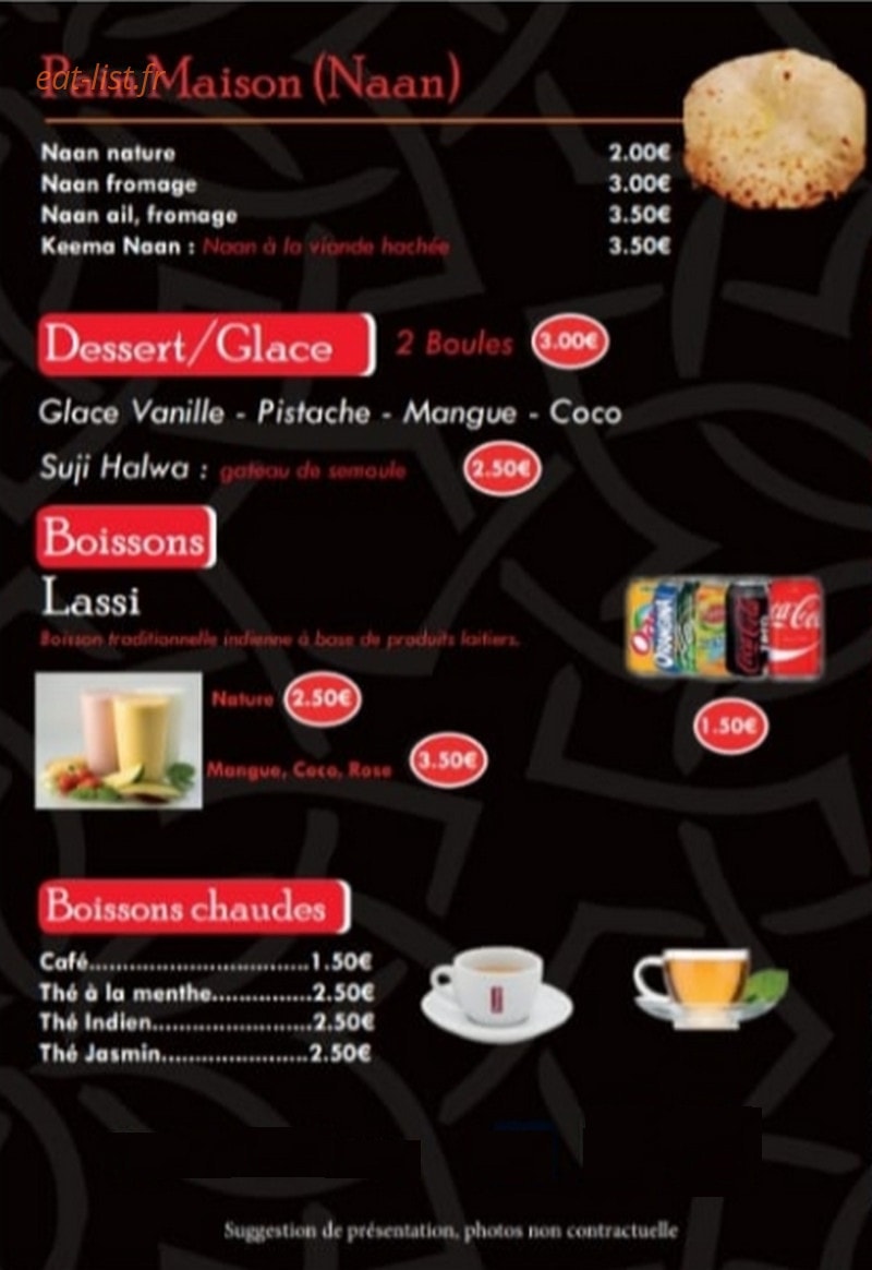 Shalimar Tandoori — carte page 2