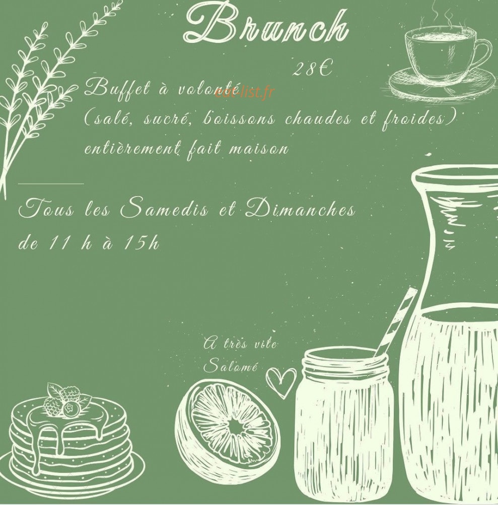 Sister's Café — carte page 1