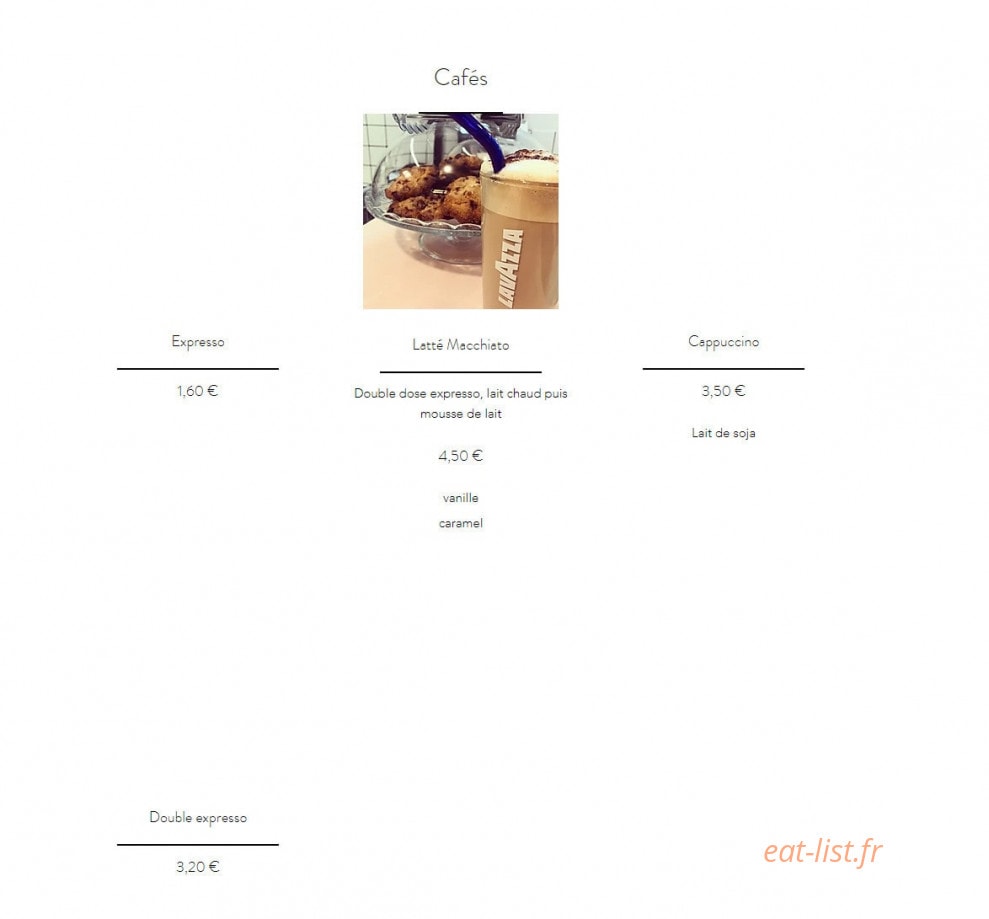 Soho Corner — carte page 7