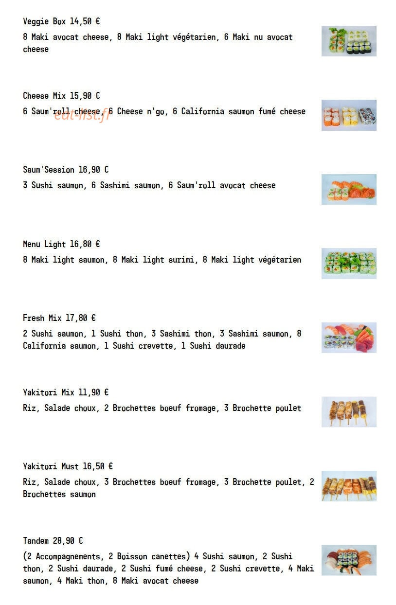 Sushi Spot — carte page 7
