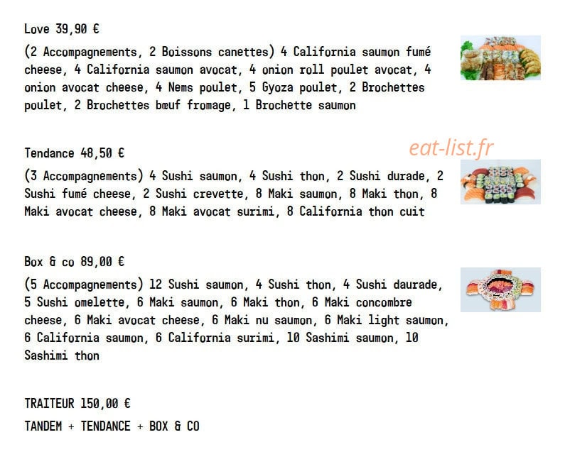 Sushi Spot — carte page 8