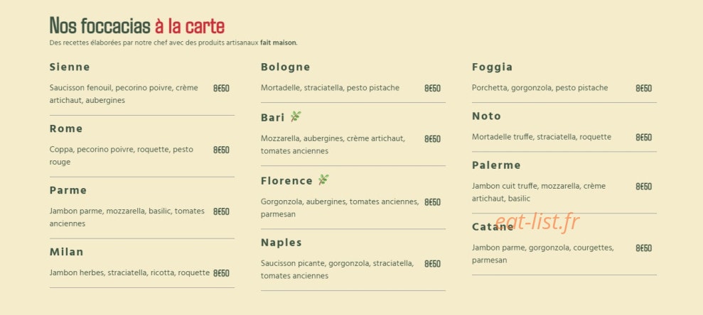 Tutto Bene — carte page 1