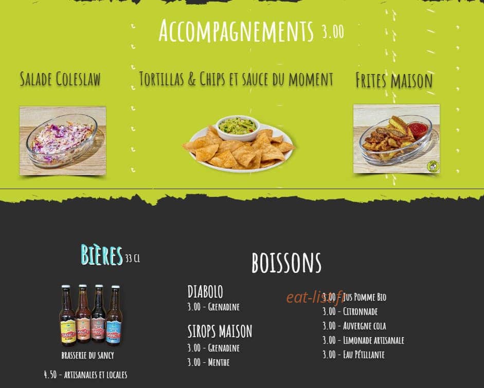 Vegan Madness — carte page 4