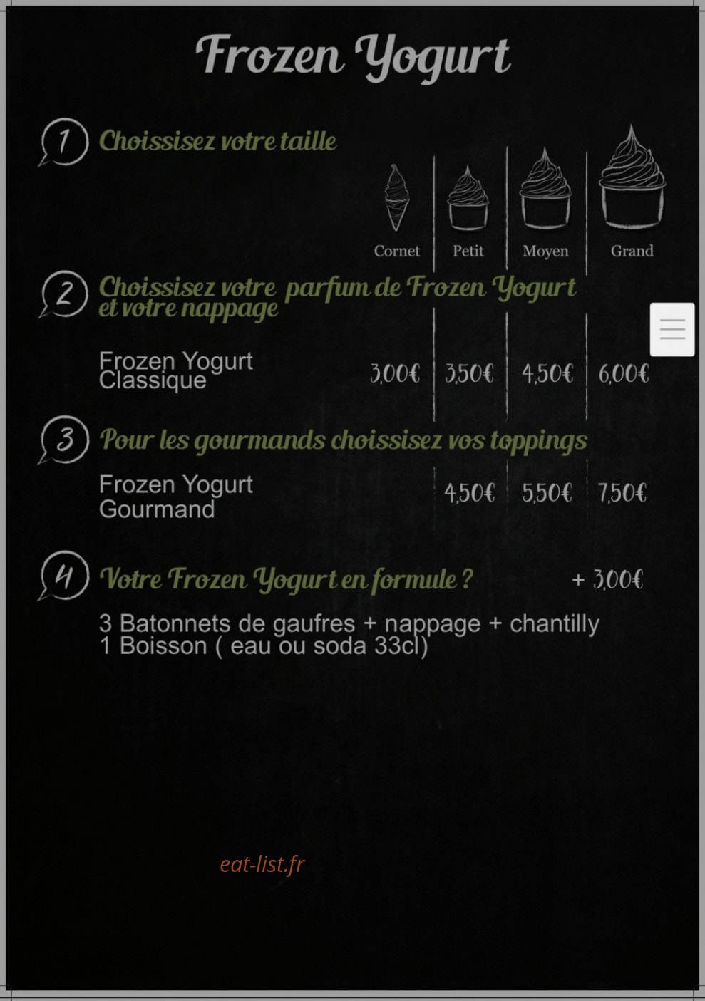 Yo & Co — carte page 2