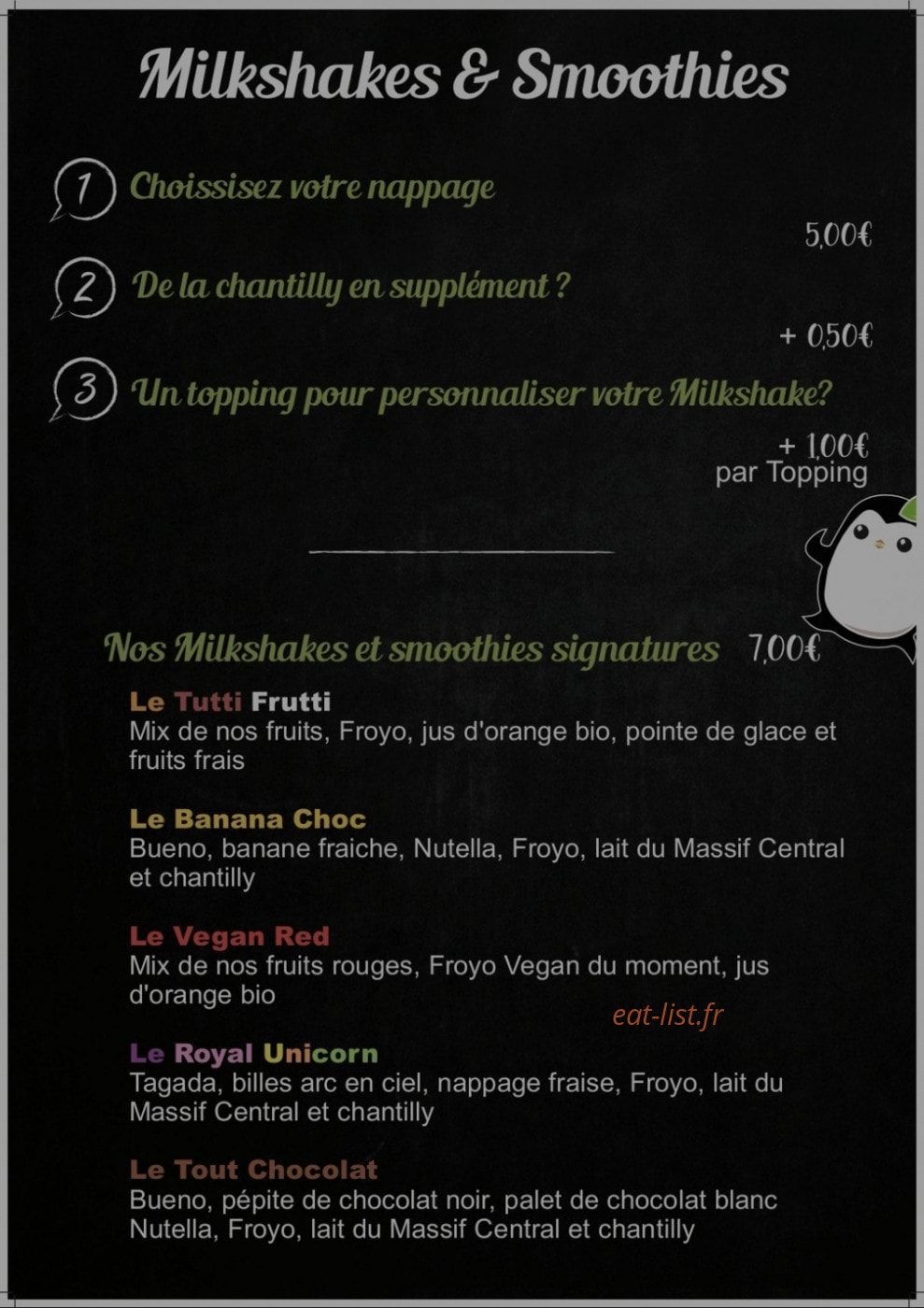 Yo & Co — carte page 3