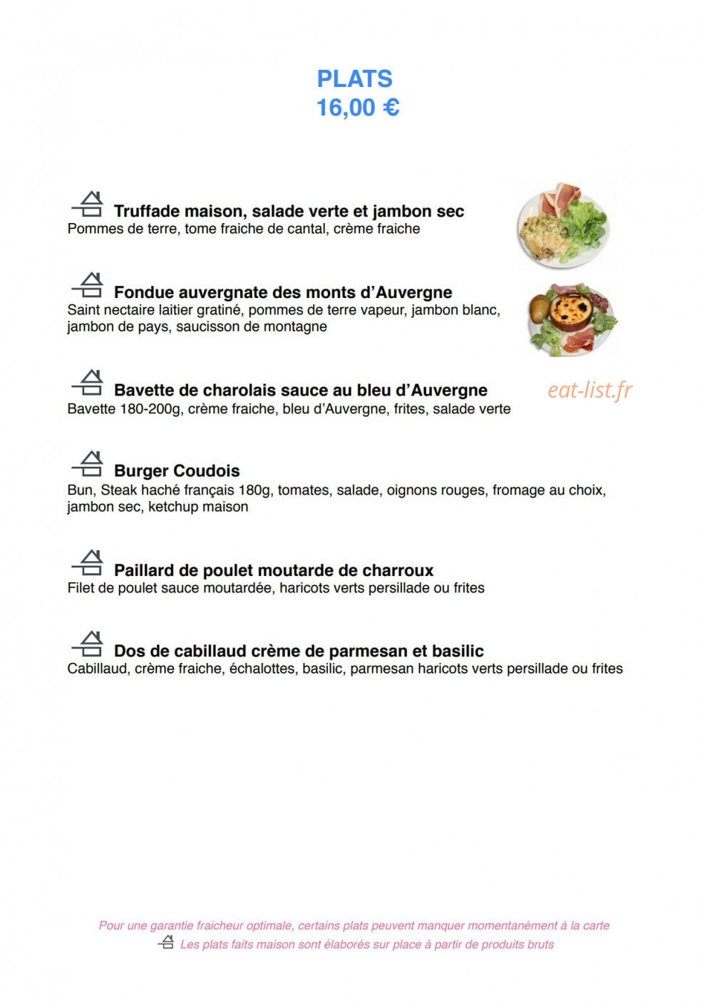 Hôtel de la poste — carte page 2