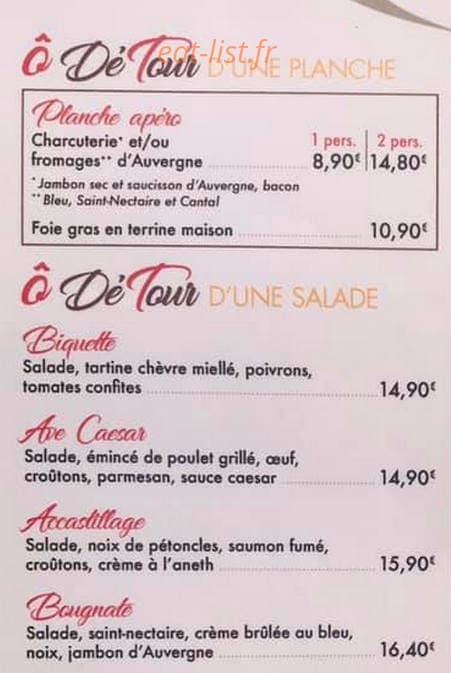 Ó Detour — carte page 1