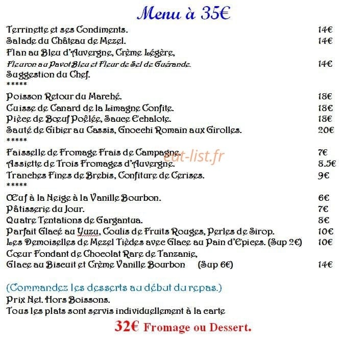 Le petit Gargantua — carte page 1