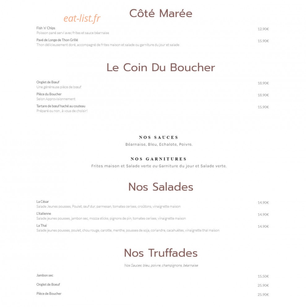 La Fak — carte page 2