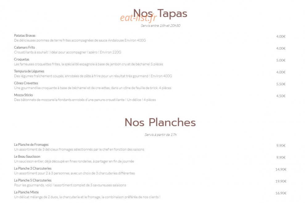 La Fak — carte page 4