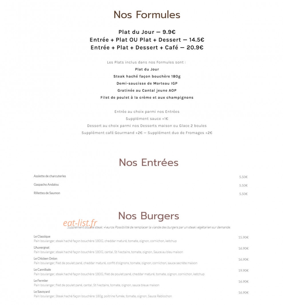 La Fak — carte page 1