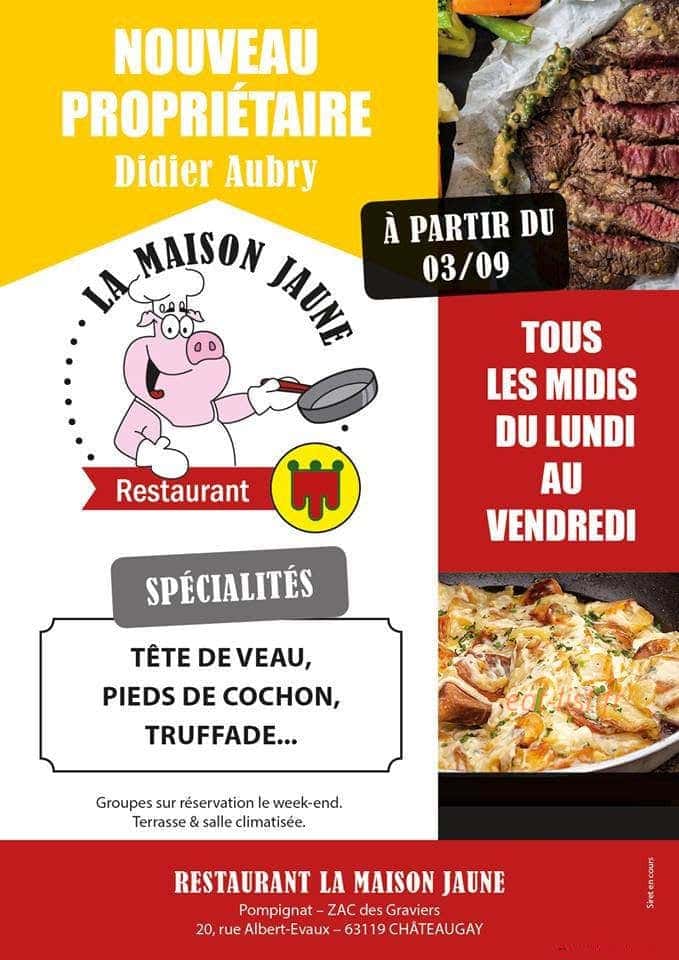 La Maison Jaune — carte page 1