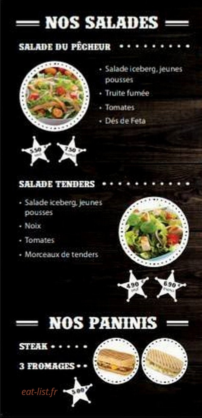 House Burger — carte page 2