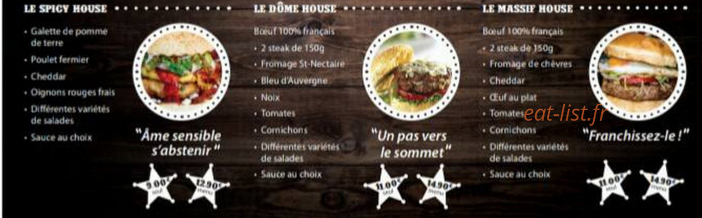 House Burger — carte page 5