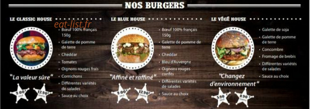 House Burger — carte page 4