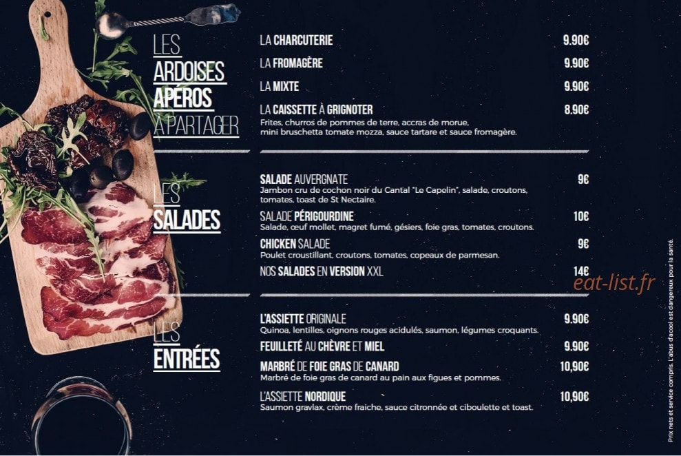 Le Caz — carte page 1