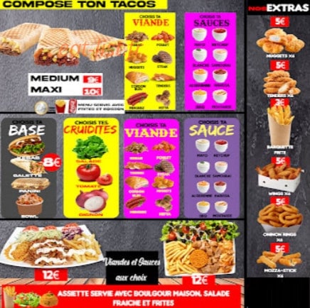 Lokanta Dnz  kebab — carte page 1
