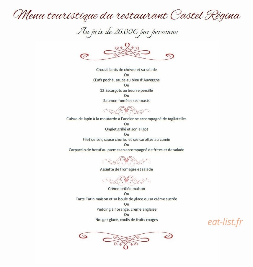 Castel Régina — carte page 2