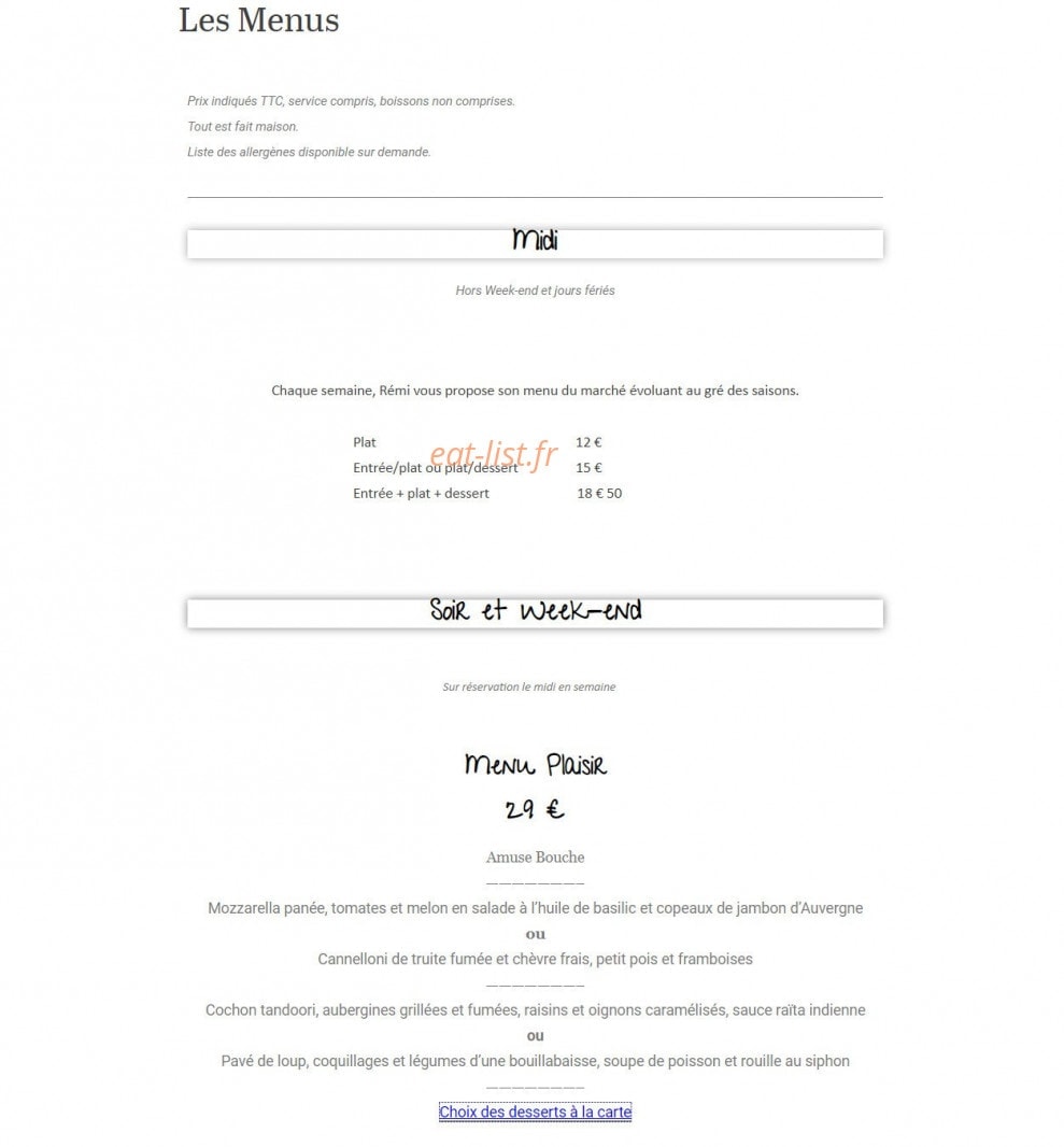 L'impulsif — carte page 2