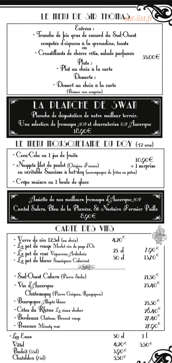 Le comptoir Cyrano — carte page 3
