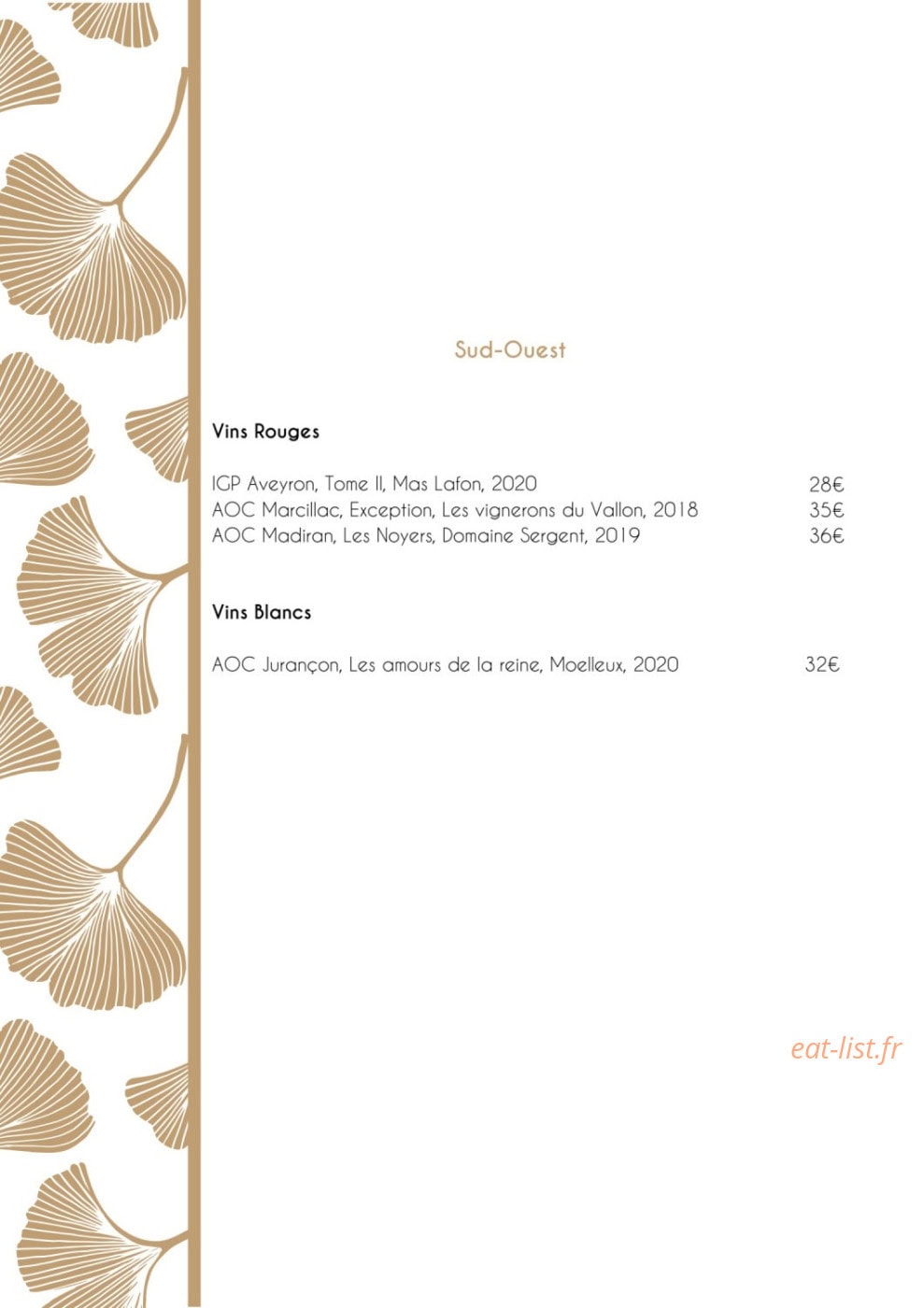 Les Fées Mères — carte page 11