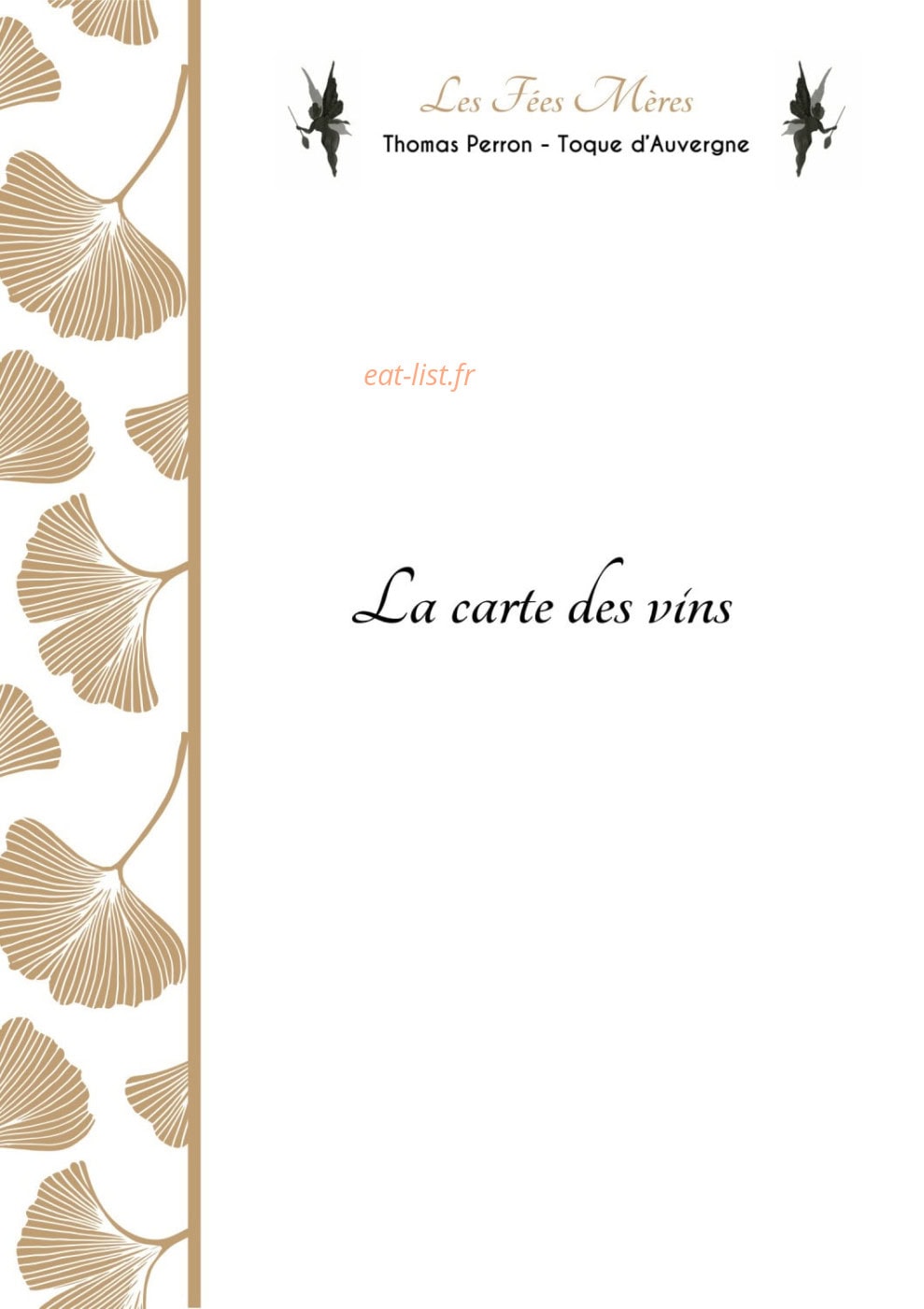 Les Fées Mères — carte page 4