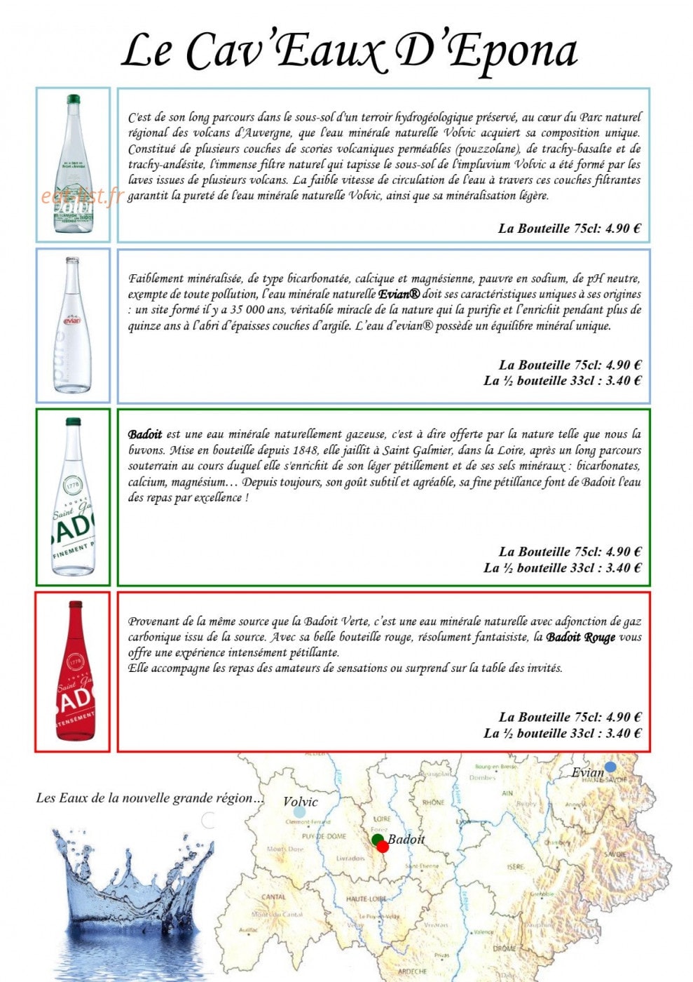 Les Secrets d’Epona — carte page 14