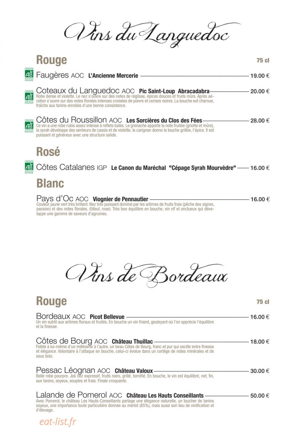 Les Secrets d’Epona — carte page 11