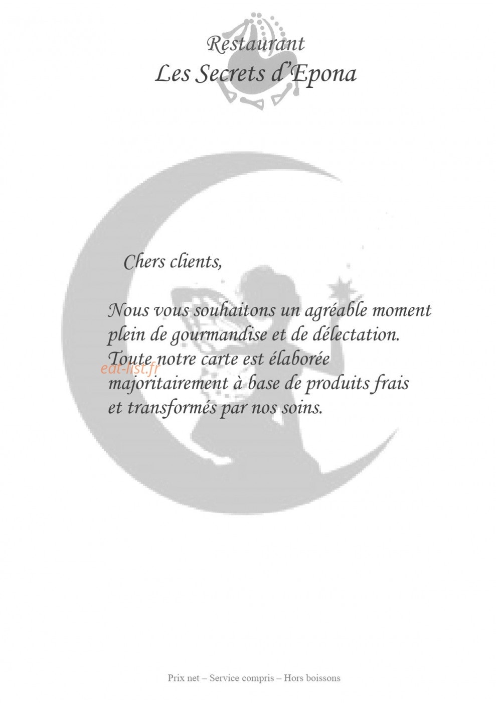 Les Secrets d’Epona — carte page 1