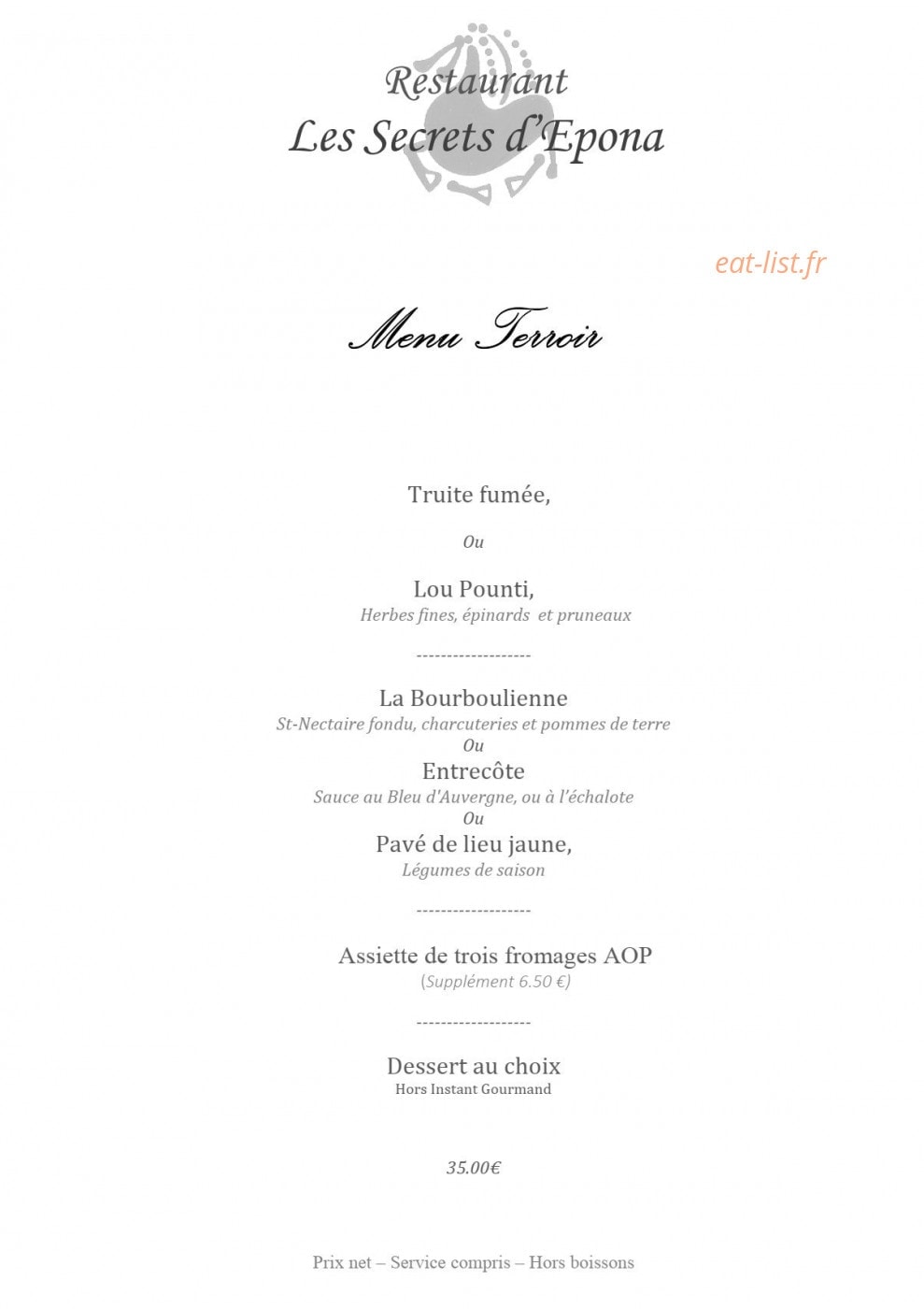 Les Secrets d’Epona — carte page 4