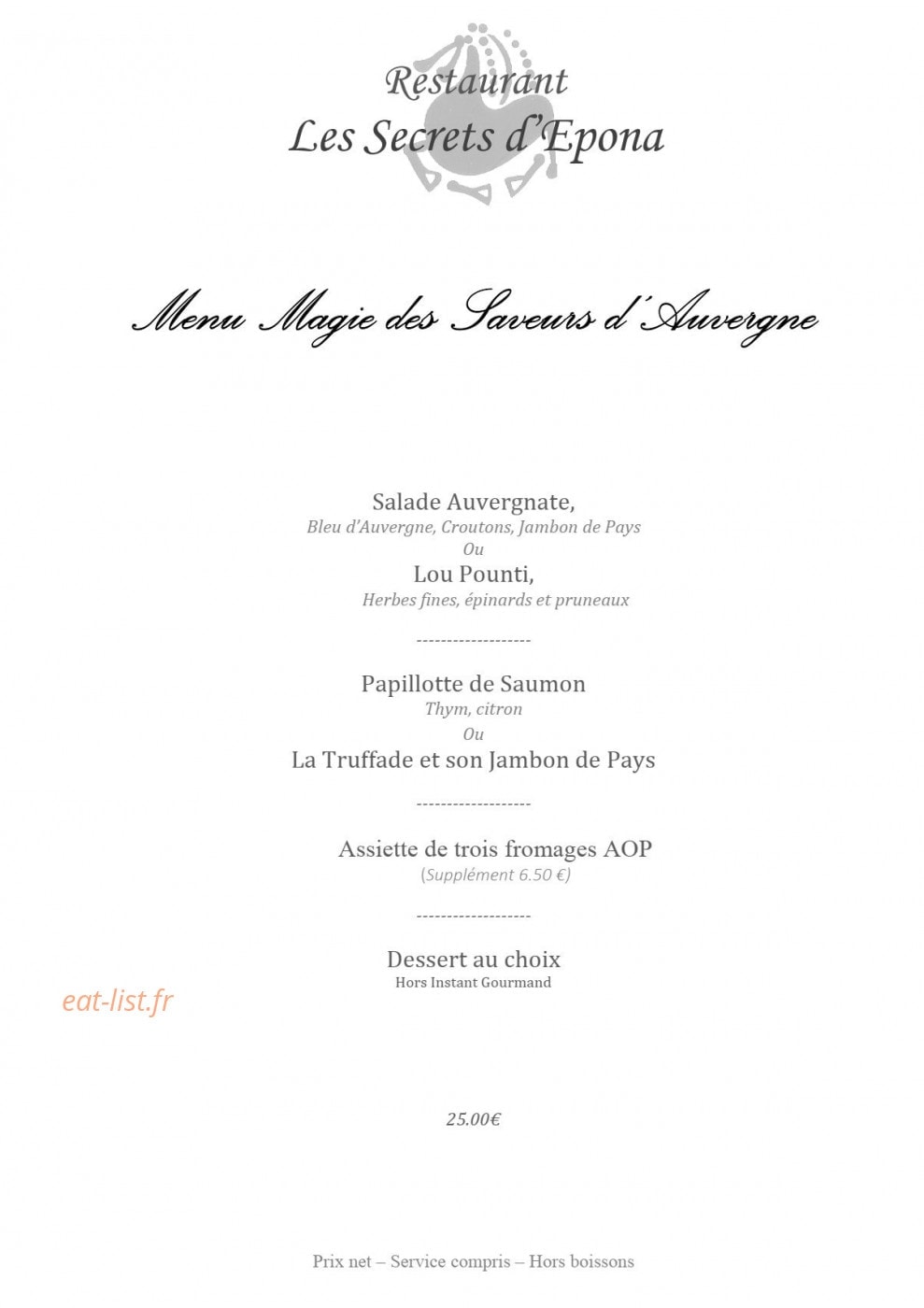 Les Secrets d’Epona — carte page 5