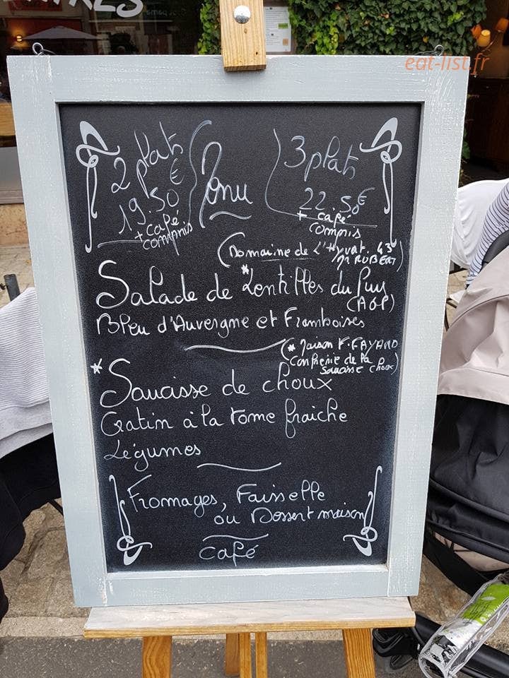 Les Petits Ventres — carte page 1