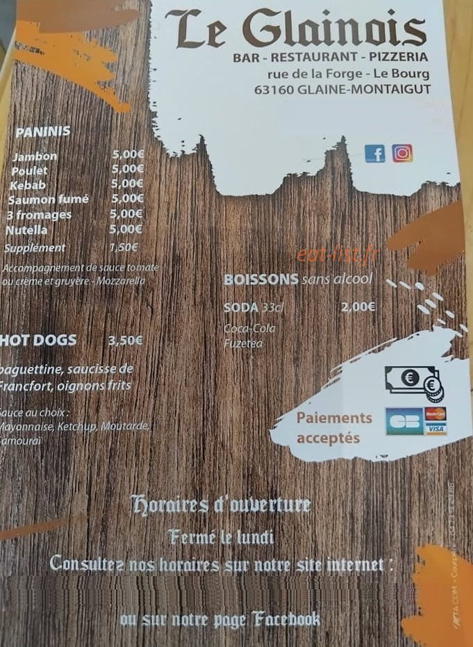 Le glainois — carte page 2
