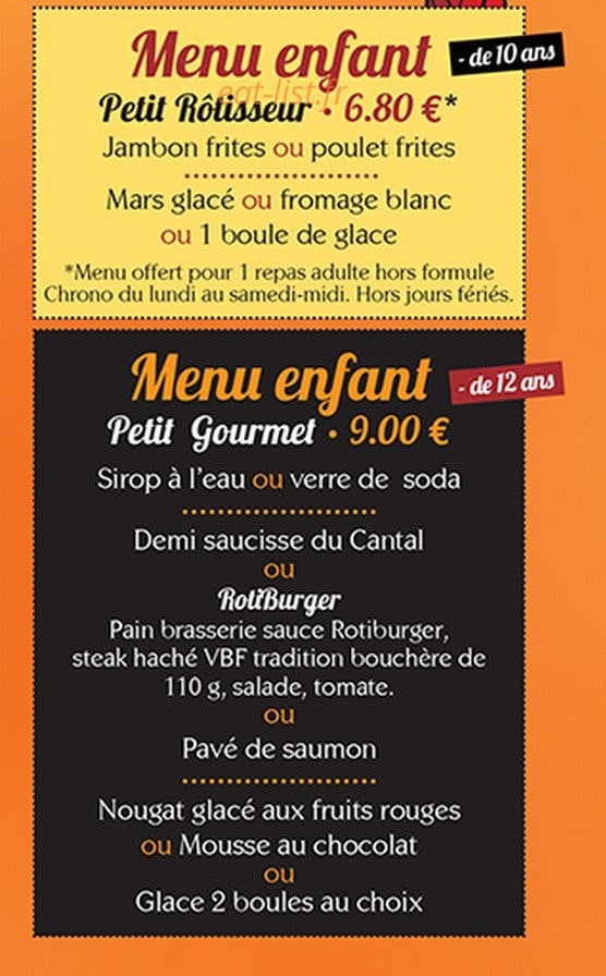 La rôtisserie — carte page 6