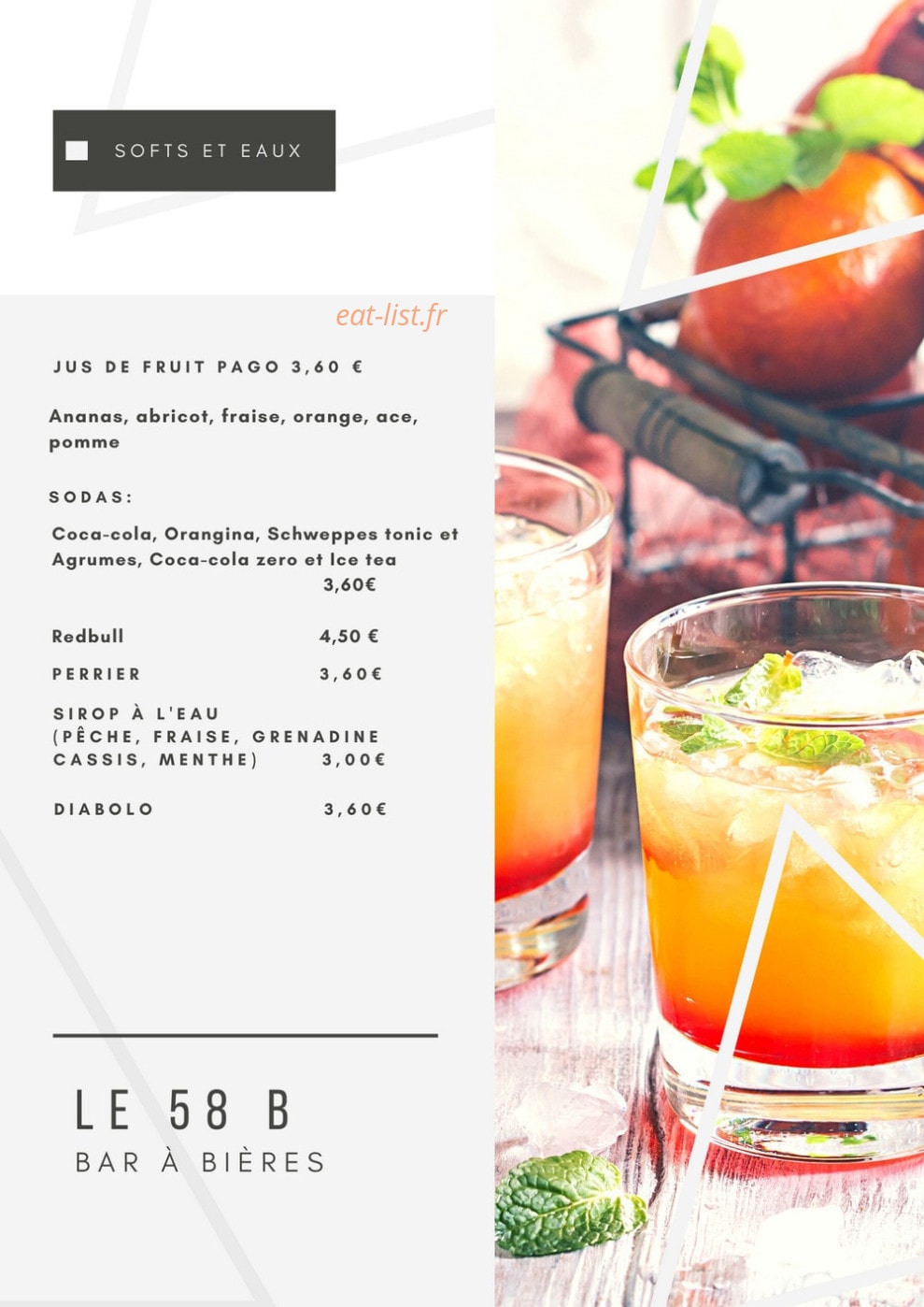 Le 58 B — carte page 9