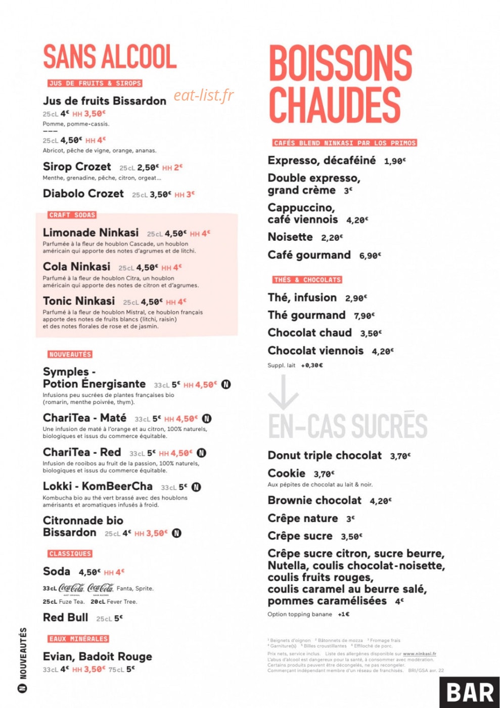Ninkasi — carte page 4