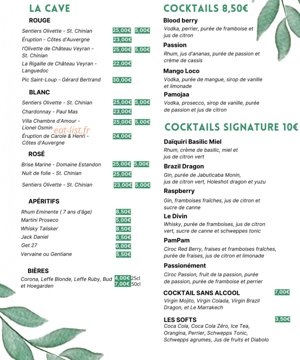 Pamojaa — carte page 3