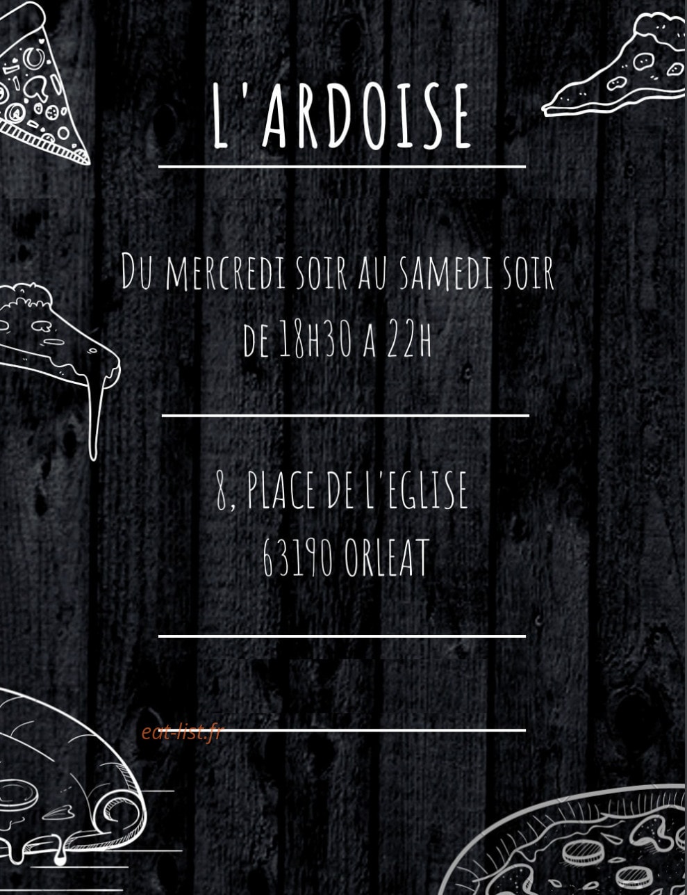 L'ardoise — carte page 1