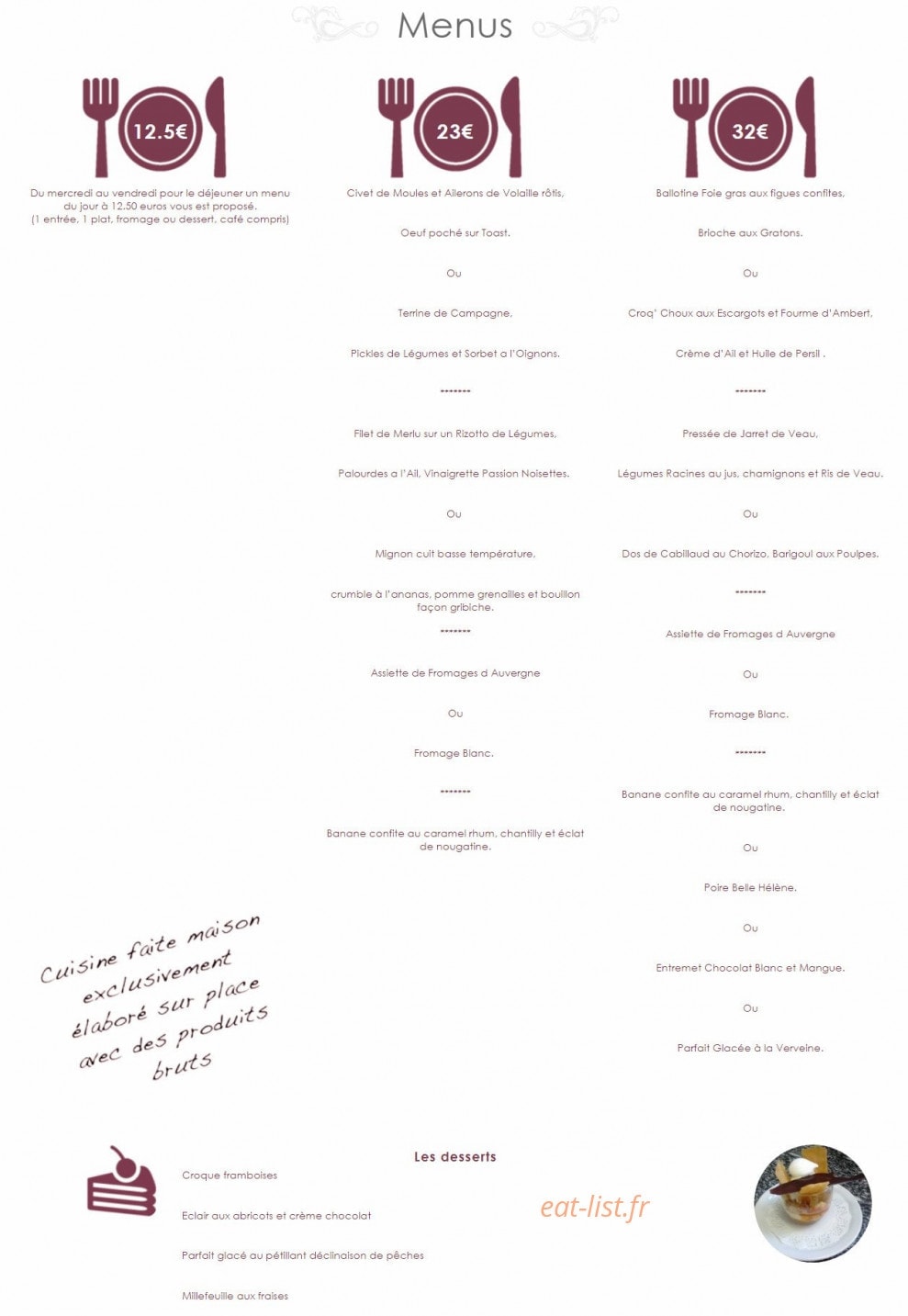Chante Bise — carte page 1