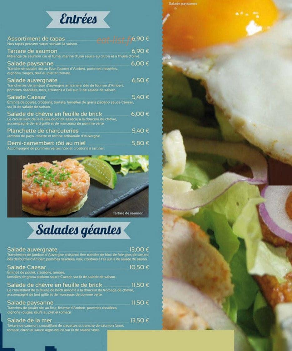 Grill Le Liberty — carte page 3