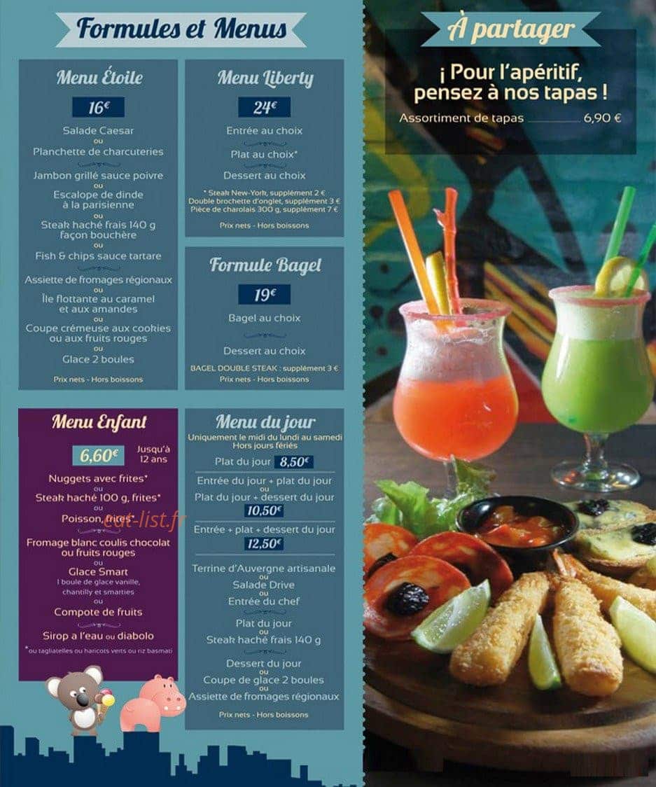 Grill Le Liberty — carte page 2