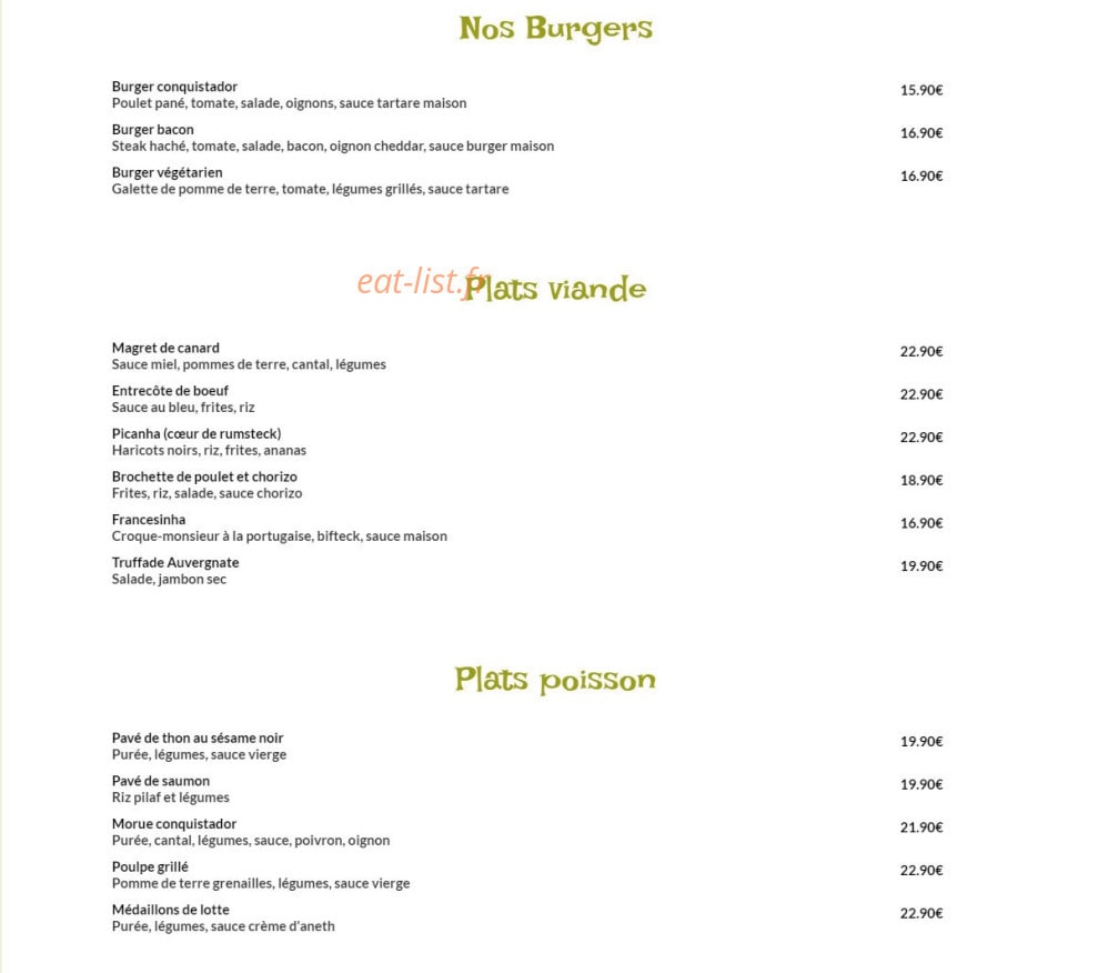 Conquistador — carte page 2