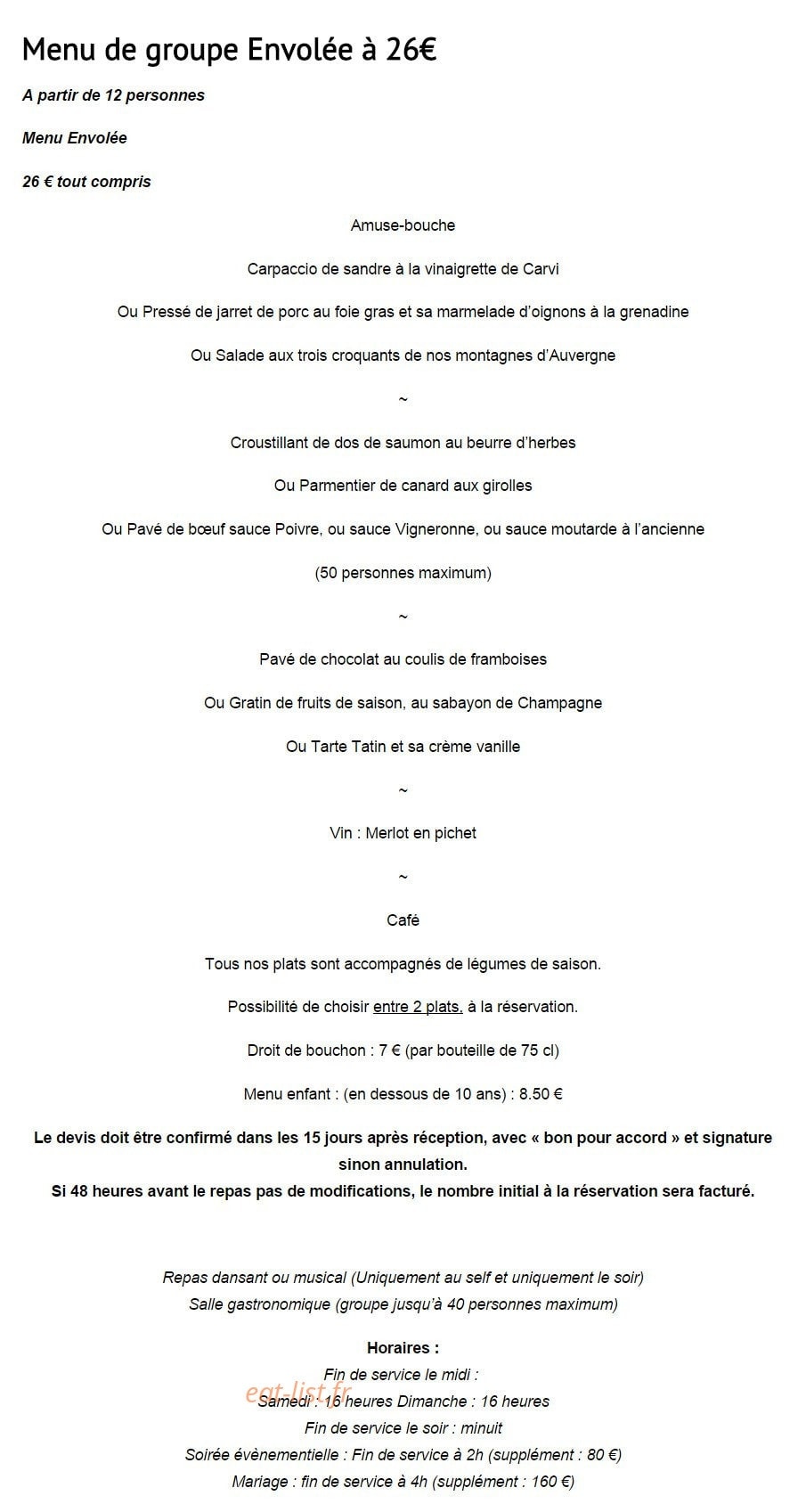 L' envolée — carte page 4
